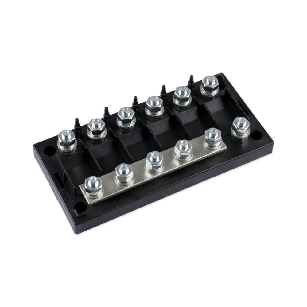 Fuse holder 6-way for MEGA fuse