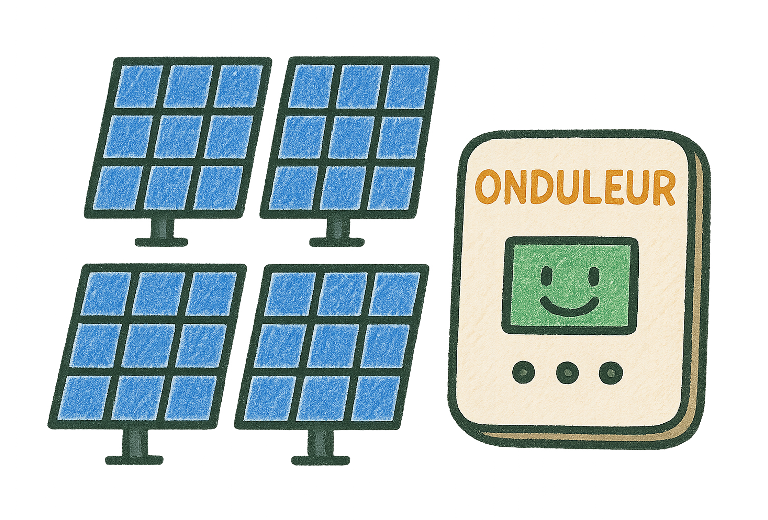 panneaux & onduleur